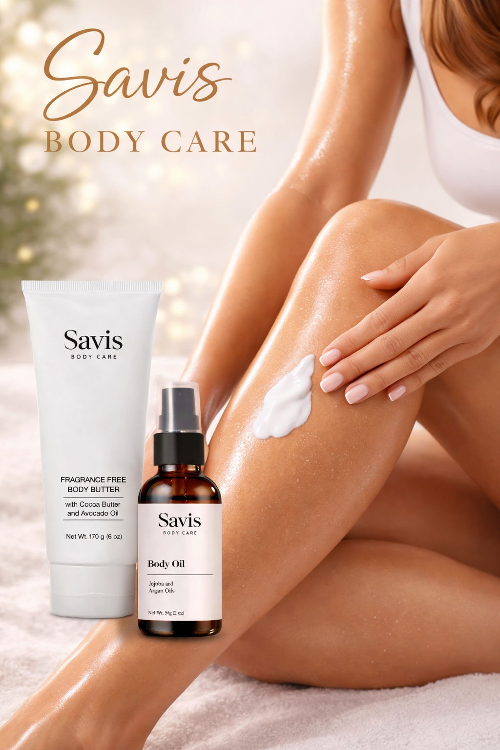 Savis Body lotion & oil duo